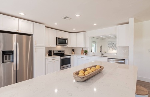 Coquina Sands House | New Listing: Charming Pool Home 1/2 mile to Lowdermilk Beach Park!