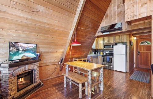 Coeur d'Alene House | New Listing! Lakefront A-Frame Gem | Dock | Paddleboards