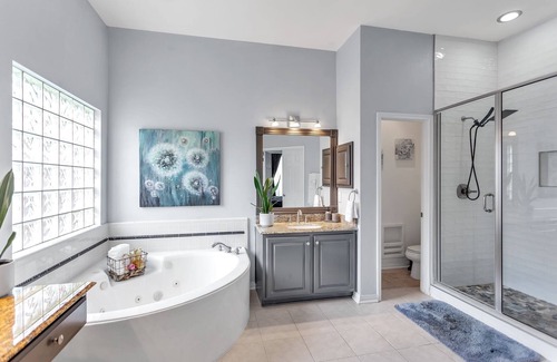 North Arlington House | NEW LISTING! Tranquil Arlington Retreat with Private Pool by RedAwning