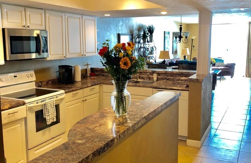 Indian Harbour Beach Condo | New living room furniture and 55” Smart TV! Great unit! Reserve now!