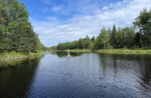 Bar Harbor RV Rental | New luxurious 24’ yurt located in Bar Harbor, Maine with access to Northeast Creek