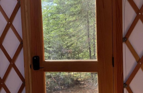 Bar Harbor RV Rental | New luxurious 24’ yurt located in Bar Harbor, Maine with access to Northeast Creek