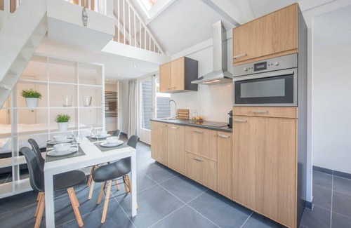 Groet House | New, luxurious and fully furnished holiday home. Ideal for families or just 2 persons. Parking on site. 5min from beach, 1min from village center.