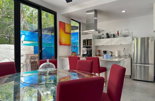 Puerto Morelos House | NEW - Luxurious home with modern amenities surrounded by peace & nature.
