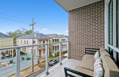 Saint Claude Condo | New Luxury 2 Bedroom Condo with Pool & Balcony