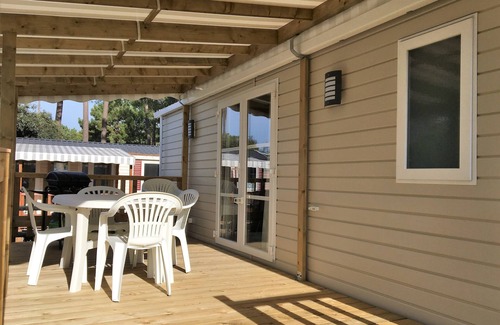 Les Mathes House | New luxury mobile home 6/8 people Bonne Anse Plage 4 * family campsite