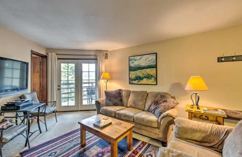 Angel Fire Apartment | New Mexico Condo with Fireplace and Mountain View