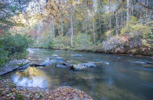Ellijay House | NEW Modern Cabin! 2 Large Decks, Hot Tub, Sleeps 8