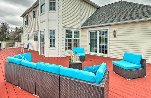 Goshen House | NEW! Modern Goshen House w/ deck, backyard & views