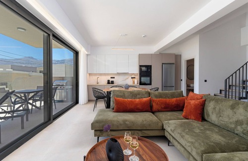 Plakias Villa | New Modern Villa with Private Pool, 100m from the Beach in South Crete