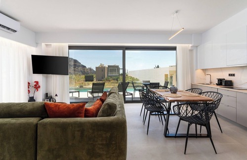 Plakias Villa | New Modern Villa with Private Pool, 100m from the Beach in South Crete