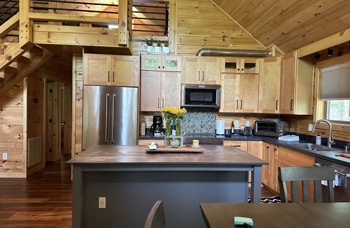 Blairsville Cabin | NEW North Georgia Mountain Log Cabin with Lake Access.