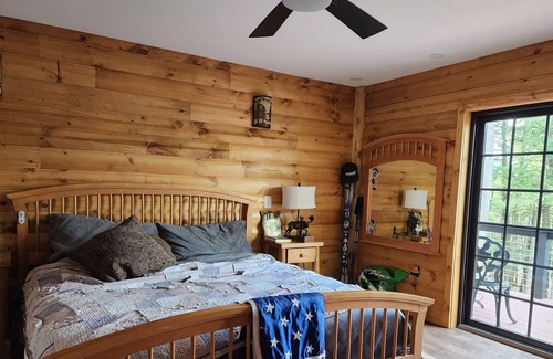 Putnam Station House | NEW Northern Lake George custom home with indoor, inground heated pool