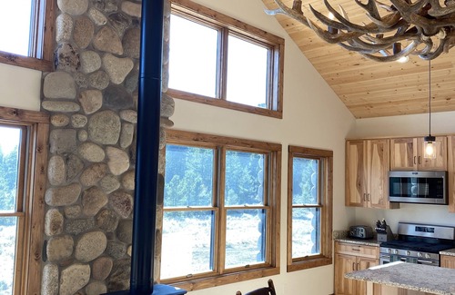 Almont Cabin | New! Premier 3 bedroom cabin in Taylor Park. Base of the Collegiate Mountains.