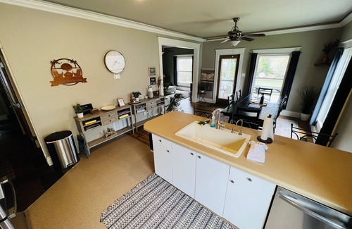 East Jordan House | NEW Private DOCK on Lake Charlevoix/Boat Rental/Golf-Cart/Trailer Parking