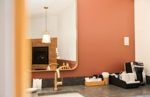 Whittier Apartment | NEW! Romantic Signature Fireplace Suite