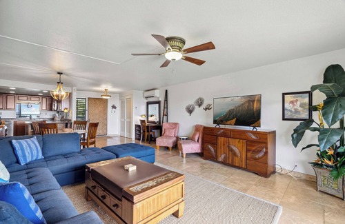 Princeville Condo | NEW! Sunset Hideaway w/Beach Access, Pools, Tennis & A/C!
