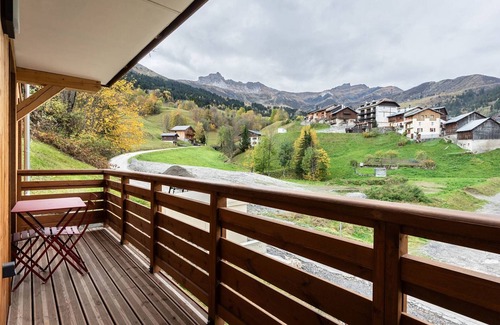 Valmorel Apartment | New T2 Apartment with Balcony in Valmorel