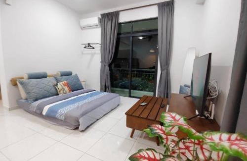Kampung Sungai Nibong Apartment | New The Sun Homestay at Sg Nibong nearby Queensbay or PISA or FTZ Bayan Lepas HENG