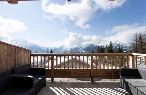Les Eucherts Apartment | New Triplex 120m² South with Balconies and WiFi - La Rosière