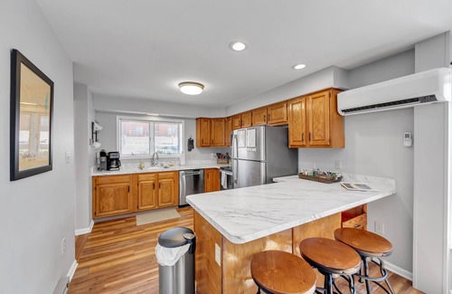 North Creek House | NEW! Upper Sleighride 25L - Wrap-Around Deck End Unit by The Summit at Gore Mountain