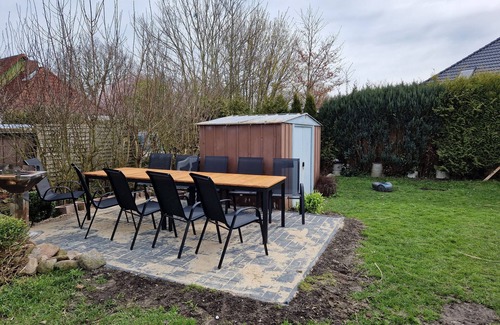 Woehrden House | NEW vacation home near the North Sea with sauna near the North Sea up to 10p. with dog