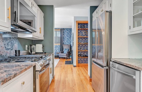 Woodstock House | NEW Vermont Luxury in Woodstock Village: Private Home, Pond & Mountain Views