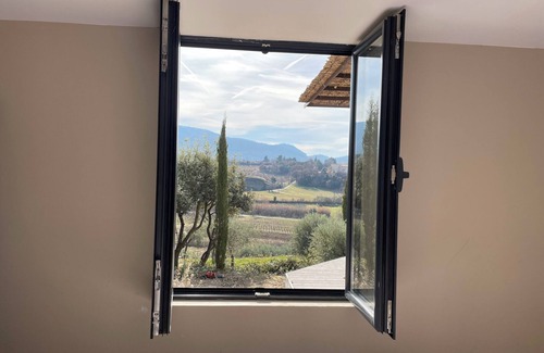 Malaucene Apartment | New: view, quiet, nature, Mont Ventoux