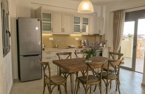 Panormos Villa | New Villa Louisa by the sea, walking distance from sea and shops, no car needed!