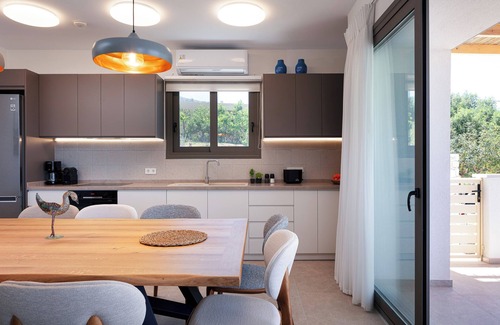 Rethymno Villa | [NEW] Villa Shine 5 bdrs w/private pool and playroom