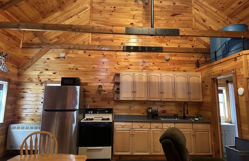 Newark Cabin | Newark Bunkhouse, Rustic cabin getaway. Close to Island Pond and Burke Mountain.
