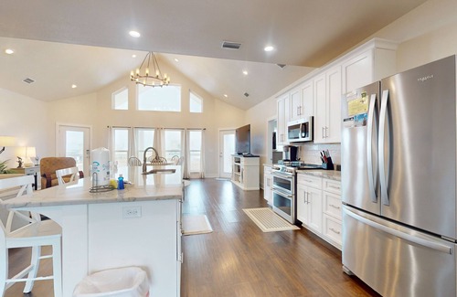 Surf Side Shores House | Newly-Built Coastal Oasis with Ocean Views, Deck, Central AC, & WiFi - Dogs OK