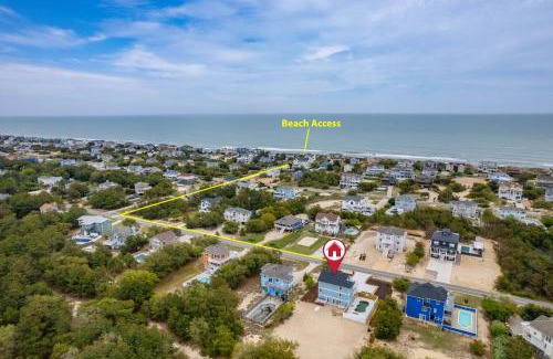 Whalehead Beach House | Newly Built Luxury Home Near Beach with Pool and Spa
