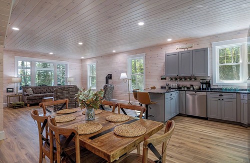 Franklin House | Newly constructed cabin on your own secluded 8-acre island.