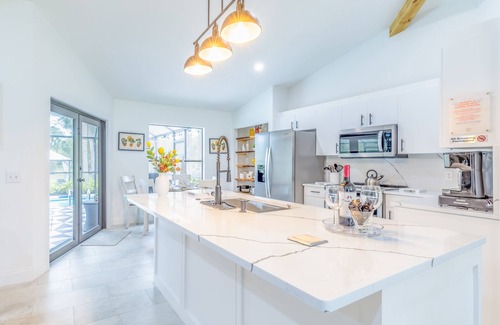 Rural Estates House | Newly Designed Home With Heated Pool- Family Friendly and Pet Friendly -Gazebo