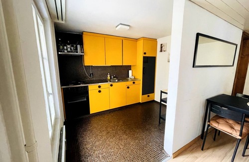 St. Gallen Apartment | Newly Furnished Beautiful old Building Apartment in the Center With Apple TV