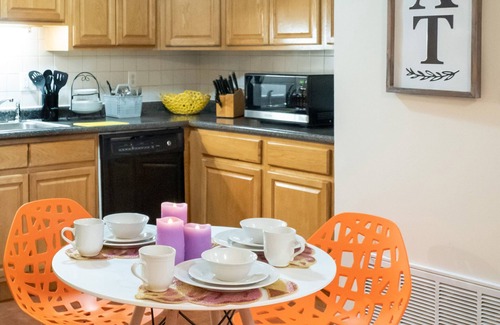 Forest Hill Apartment | Newly Furnished One Bedroom Midterm Rental with Utilities Blazing Fast Internet