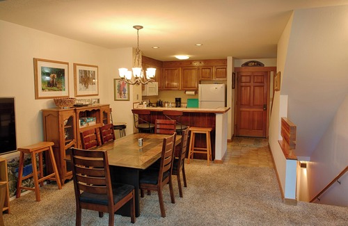 Tahoe City Condo | NEWLY LISTED Remarkable Alpine Meadows River Run Condo, Private River Views