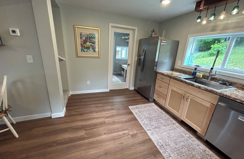 Houghton House | Newly remodeled cozy 3BR/1BA home on a hill, minutes from town.