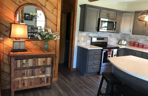 Pitkin Cabin | Newly Remodeled Log Cabin on Quartz Creek where the Road Ends & the Trails Begin