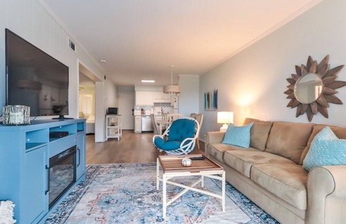 North Myrtle Beach Condo | Newly Renovated Peaceful Oasis-Walk to the Beach!