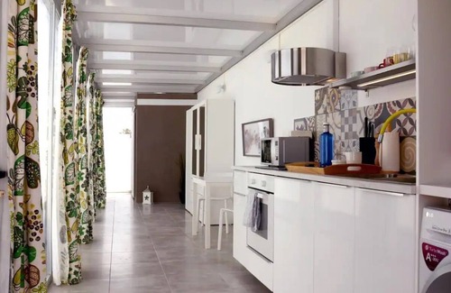 Charco del Palo House | Newly renovated Tranquilidad Bungalow with private terrace 100m from the sea