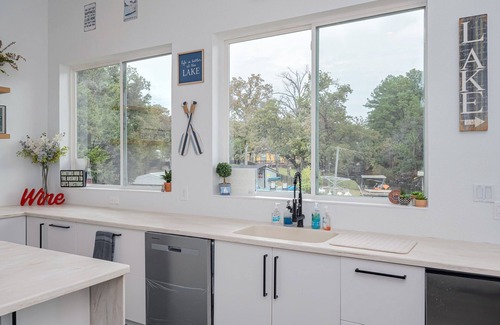 Tool House | Newly Renovated Cedar Creek Lakefront property with EV Charging