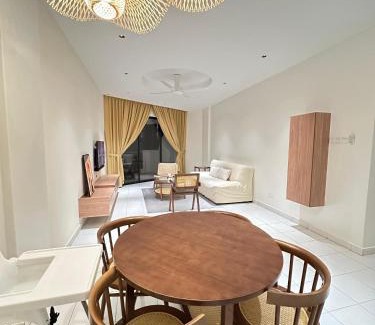 Tanjung Tanah Merah Apartment | NEWLY RENOVATED Comfy Beachfront View At Seri Bulan Port Díckson
