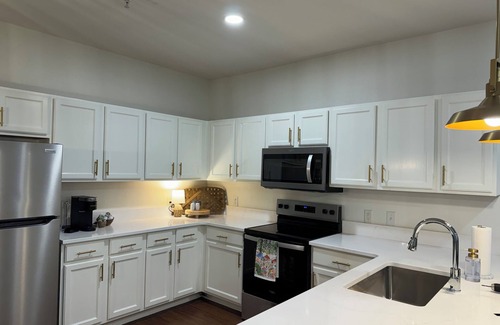 Oxford Condo | Newly Renovated Condo at The Bluffs West! Walk to campus, pool, and gym access.