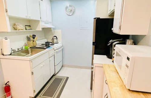 Williams Town Condo | Newly renovated cozy 1-bedroom beachfront condo in Freeport