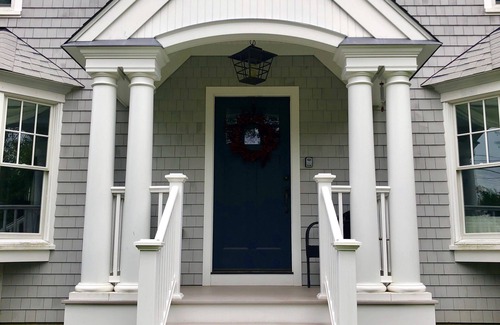 Narragansett House | Newly Renovated Family Home, Central Air, outdoor shower, in quiet neighborhood