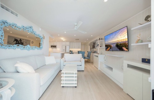 Moorings Condo | Newly Renovated First Floor Beachfront Condo Ten Yards From The Beach