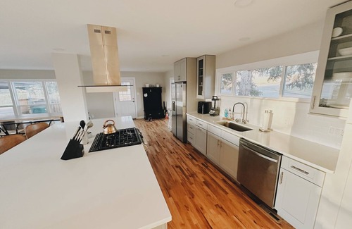 Littleton House | Newly Renovated Home with firepit and office 5 mins from Main St dining & shops