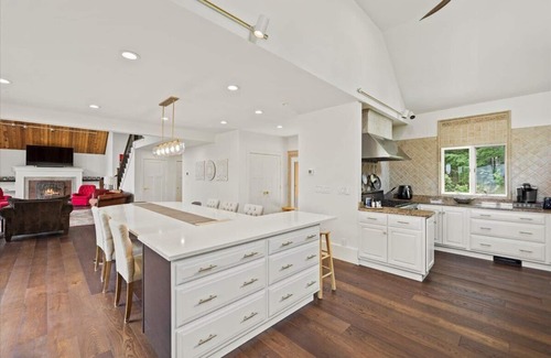 Lake George House | NEWLY RENOVATED! Lake George Mtn Retreat: BBQ, Firepit, 2-tiered Deck!